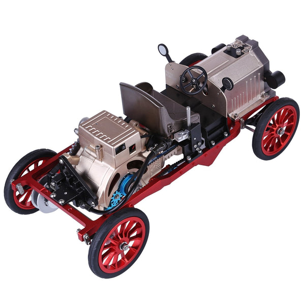 Coche Clásico Eléctrico Vintage Metal 3D