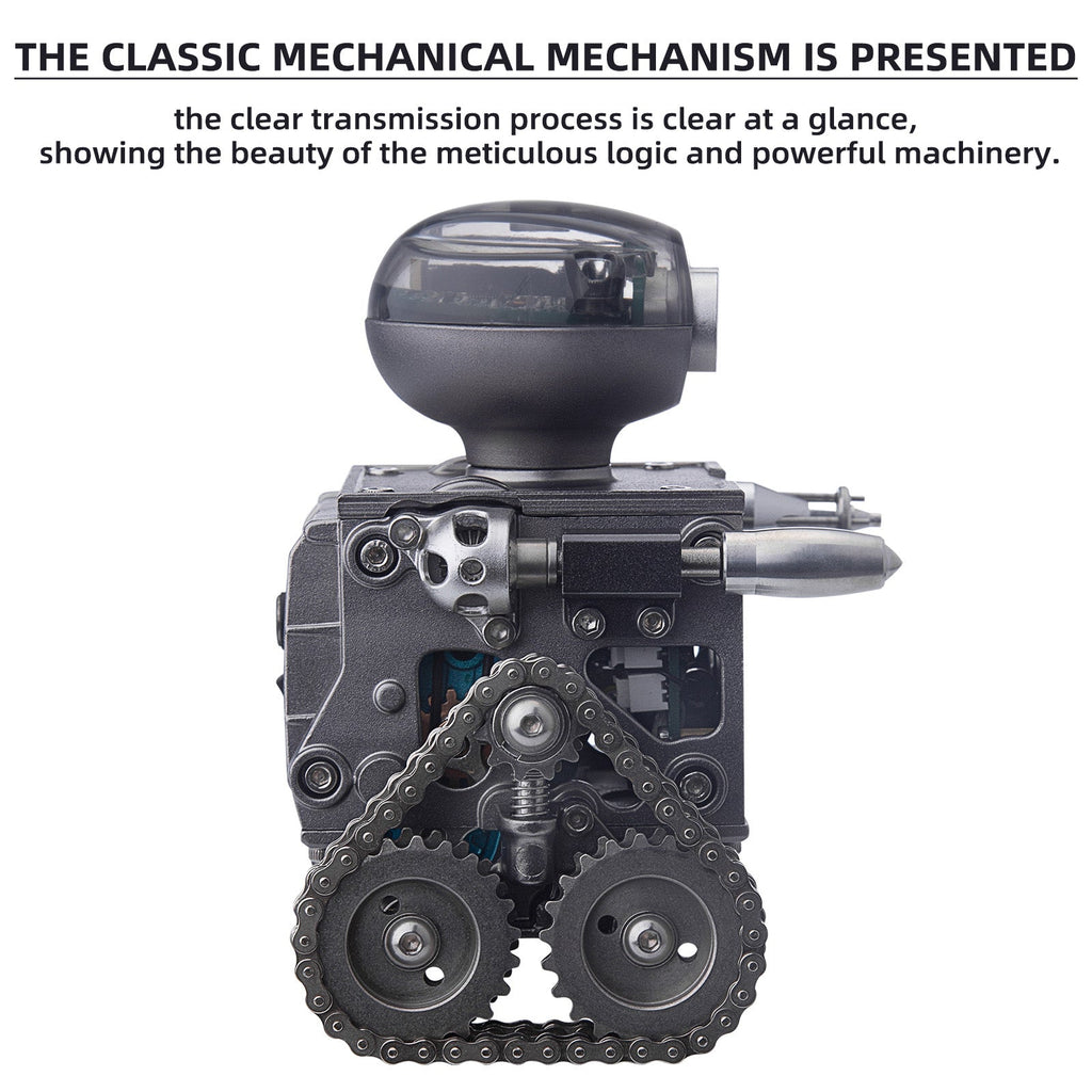 Robot Oruga RC con Altavoz Bluetooth Metal