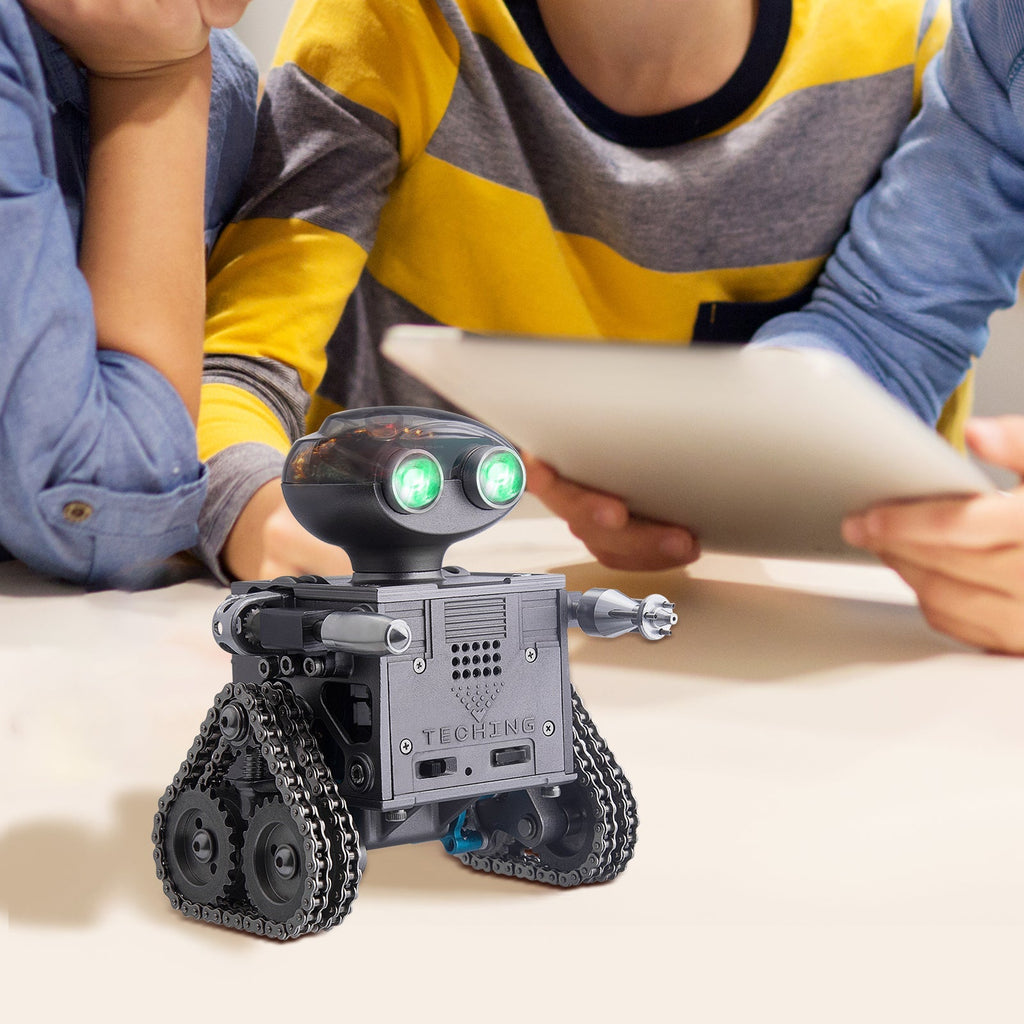 Robot Oruga RC con Altavoz Bluetooth Metal