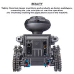 Robot Oruga RC con Altavoz Bluetooth Metal