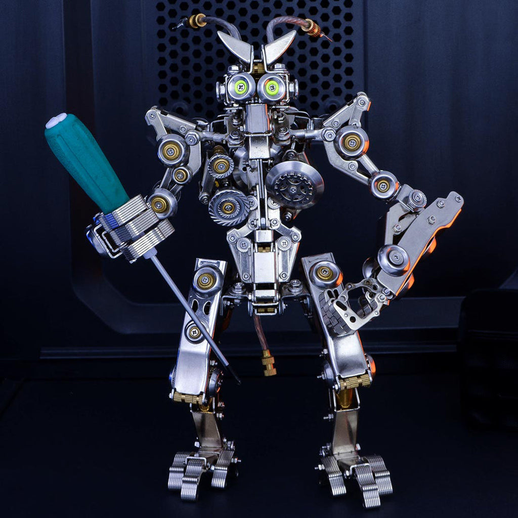 Rey Mono Transformable Mecha Metal 3D
