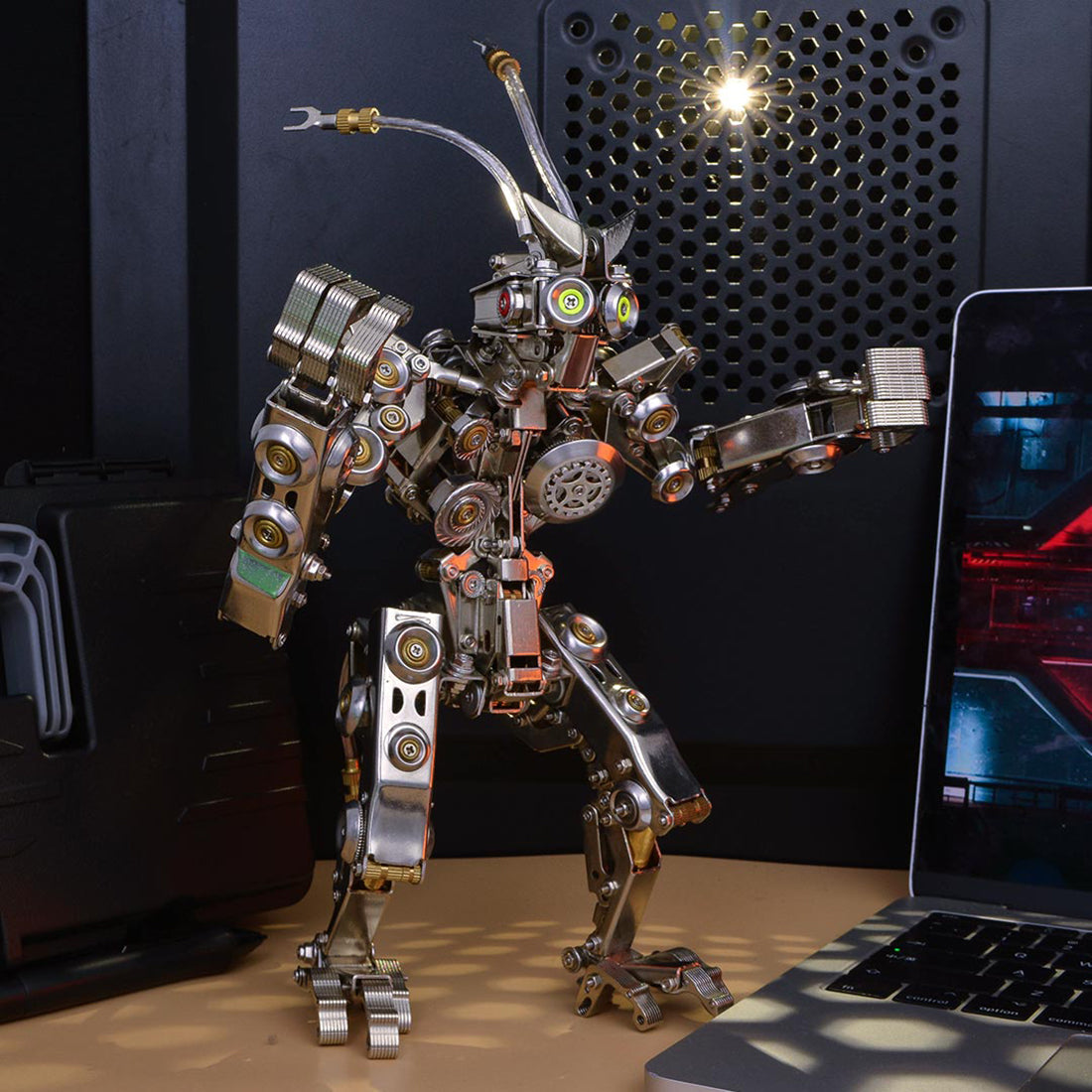Rey Mono Transformable Mecha Metal 3D