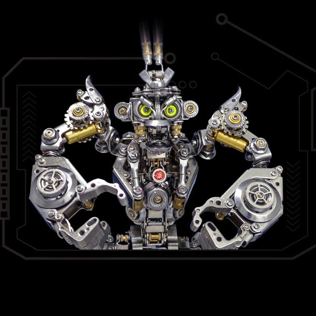 Rey Mono Transformable Mecha Metal 3D