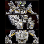 Rey Mono Transformable Mecha Metal 3D