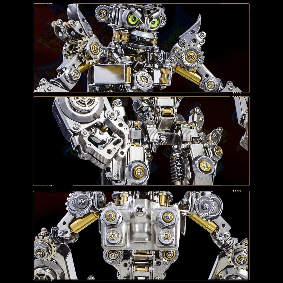 Rey Mono Transformable Mecha Metal 3D