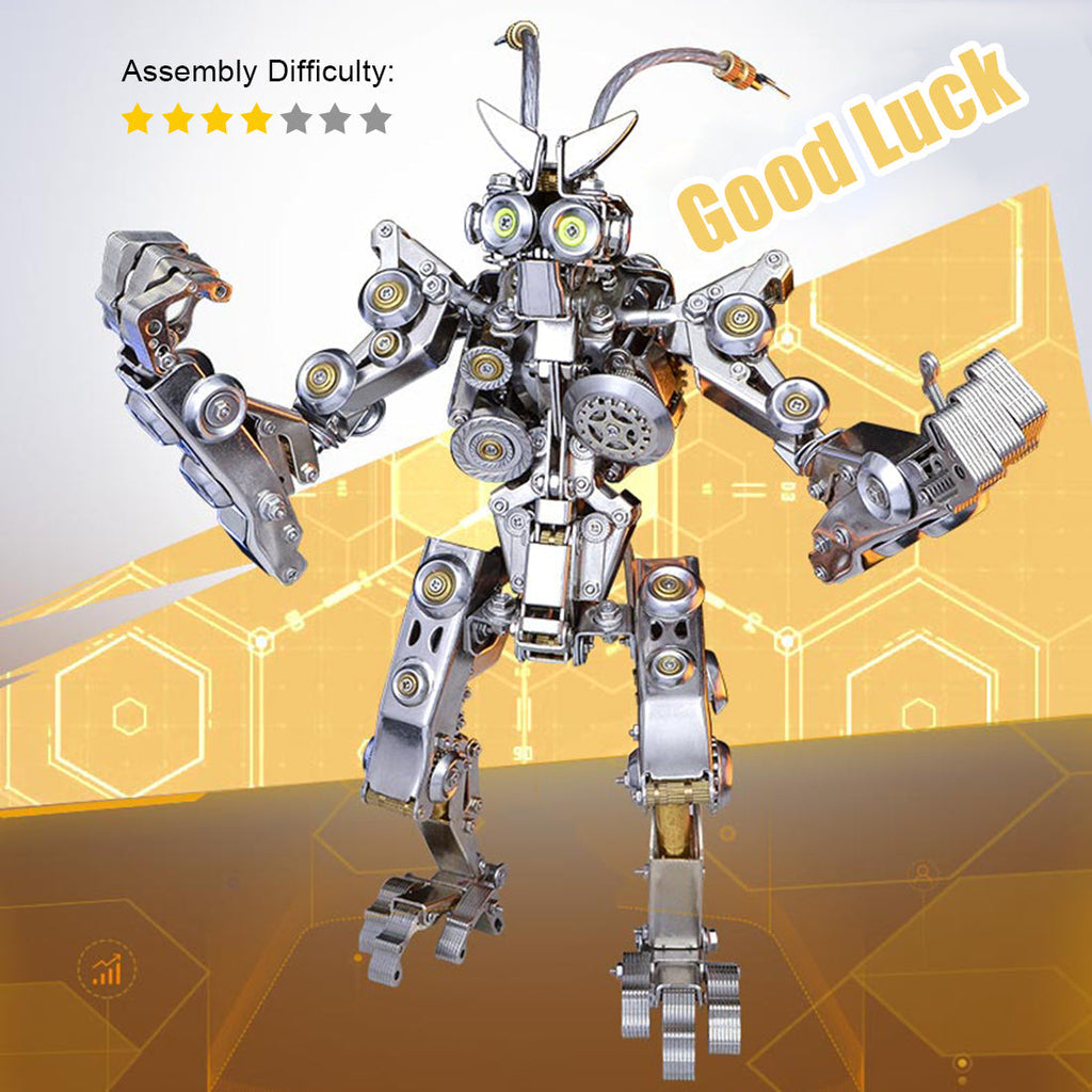 Rey Mono Transformable Mecha Metal 3D