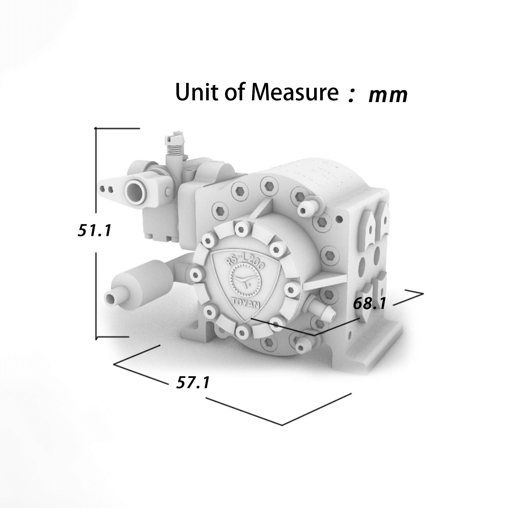 Motor Birotor Metanol Toyan