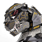 Pack 12 Cabezas de Animales Metal 3D