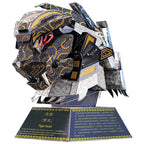Pack 12 Cabezas de Animales Metal 3D