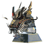 Pack 12 Cabezas de Animales Metal 3D