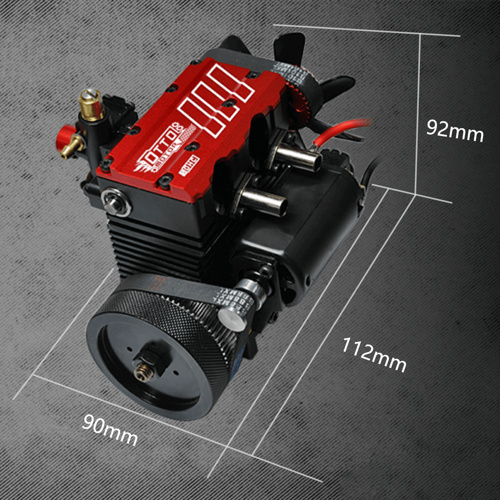 Motor Bicilíndrico Metanol Toyan 4T