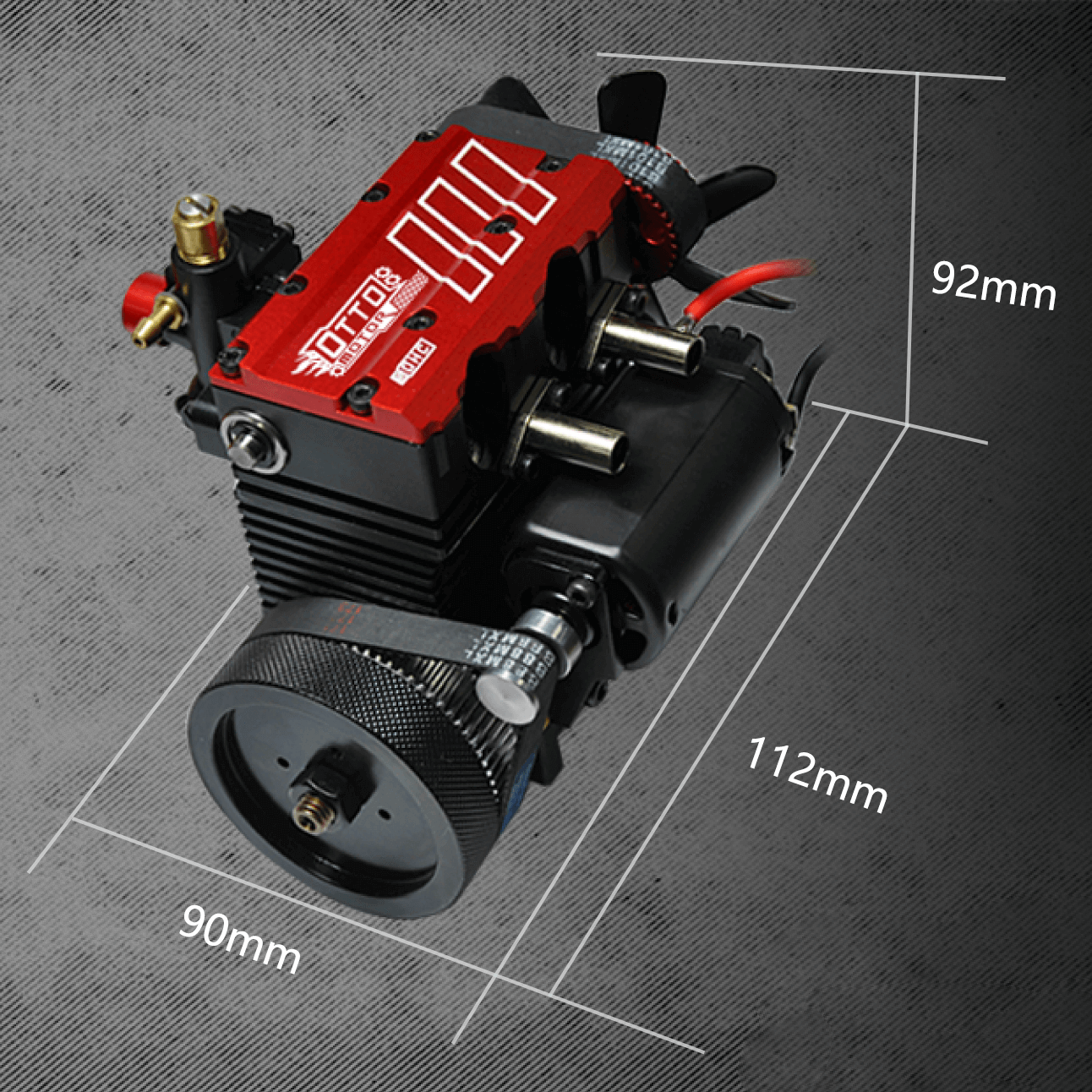 Motor Bicilíndrico Metanol Toyan 4T