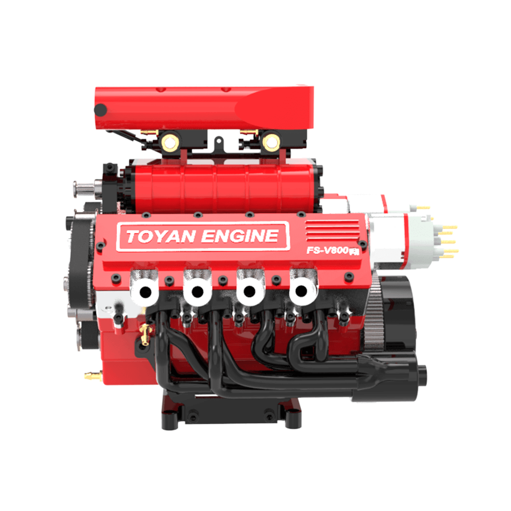 Motor V8 Toyan FS-V800 Gasolina y Nitro