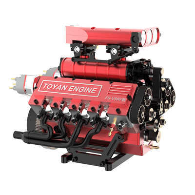 Motor V8 Toyan FS-V800 Gasolina y Nitro