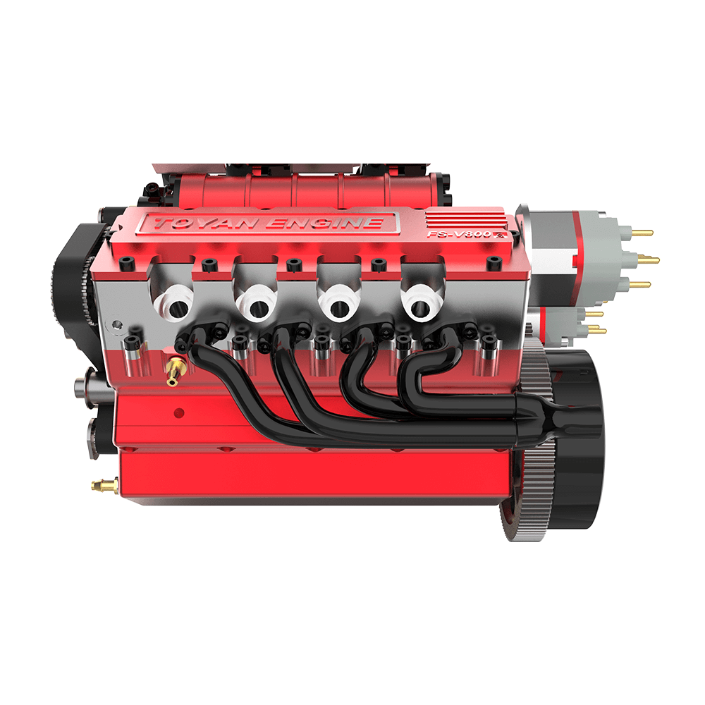 Motor V8 Toyan FS-V800 Gasolina y Nitro