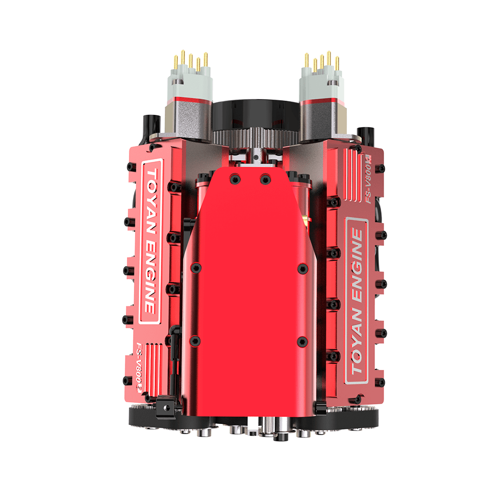 Motor V8 Toyan FS-V800 Gasolina y Nitro