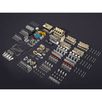 Motor V8 Mecánico Metal 3D 500 piezas