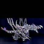 Dragón Occidental Cyberpunk Metal 3D 1300 piezas