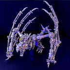 Dragón Occidental Cyberpunk Metal 3D 1300 piezas