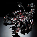 Escorpión Diablo Rojo Mecánico Metal 3D