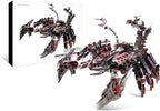 Escorpión Diablo Rojo Mecánico Metal 3D