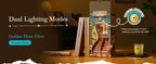 Robotime - Kits de Casa en Miniatura para Armar, Escena de Calle con Luces, Diorama, Kit de Construcción de Modelos, Decoración, Regalo para Adultos
