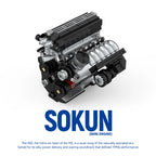 292 Piezas de Bloques de Construcción de Motor M3 S50 PB8869F, Superauto Técnico SOKUN