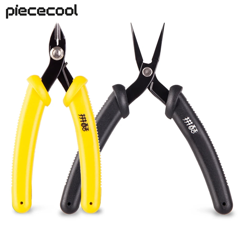 Piececool-herramienta de montaje de 2 piezas, Kits de modelos de Metal 3D