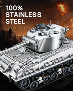 Piececool-rompecabezas de Metal 3D M4 Sherman, tanque medio