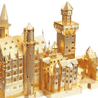 Piececool-rompecabezas de Metal 3D para adultos y adolescentes, modelo de Castillo