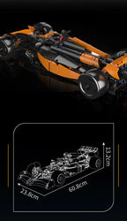Mould King 13208 juguetes de coches técnicos, conjunto de bloques de construcción de automóviles de carreras MCL, modelo de coche Fomular