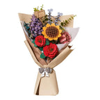 Robotime Rowood Ramo de flores de madera Rompecabezas de madera 3D Kits de manualidades de madera para adultos Decoración del hogar