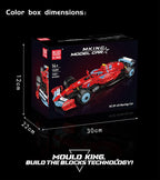 Mould King 13209 juguetes de coches técnicos el coche de carreras FE SF-24