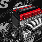 918 Piezas de Bloques de Construcción de Motor 4G63 PB8861, Bloques de Motor de Coche SOKUN, Motor JDM