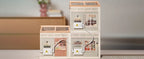 Robotime-rompecabezas 3D de plástico de la serie Rolife, Kit de casa de muñecas en miniatura, juegos de bloques de construcción para regalos, DW009, Dropship