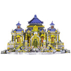Piececool-rompecabezas de Metal 3D, juguete creativo, antiguo palacio de verano