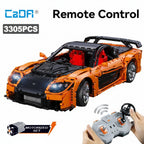Cada 1:8 diseño MOC Artemy Zotov coche de carreras Mazda RX-7 RC