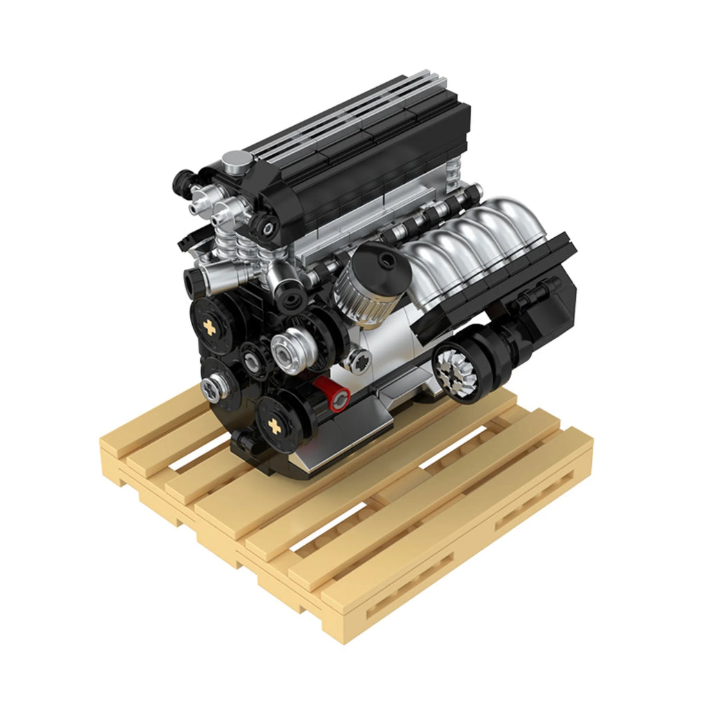 292 Piezas de Bloques de Construcción de Motor M3 S50 PB8869F, Superauto Técnico SOKUN