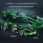 Cada Sauber Team C44 F1 Coche de Carreras Técnico Número 24, Bloques de Construcción de Coches Deportivos