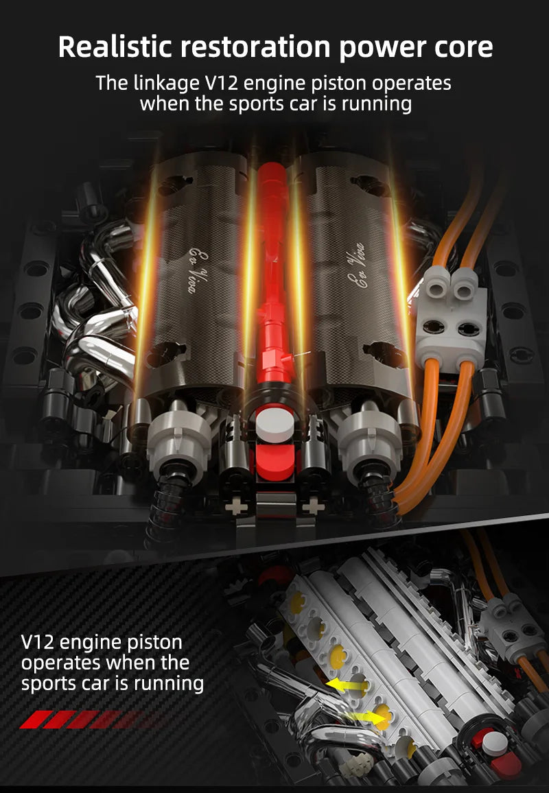 Cada 4739 Uds. Coche de carreras técnico de ciudad modelo Hypercar
