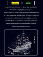 Mould King 13218, barco pirata MOC Flying Ductchman, montaje de bloques de construcción modelo de barco