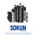 292 Piezas de Bloques de Construcción de Motor M3 S50 PB8869F, Superauto Técnico SOKUN