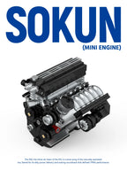 292 Piezas de Bloques de Construcción de Motor M3 S50 PB8869F, Superauto Técnico SOKUN