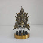 Conjunto DIY de Metal con forma de pez linterna para adultos, rompecabezas 3D de 700 Uds., Kits de modelos de Metal con diseño de pez angular, mecánico Steampunk