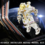 Piececool Kit de modelo de metal 3D Taikonaut Mecha Puzzles