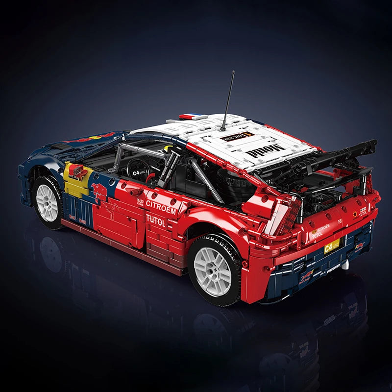 4606 Uds. Bloques de construcción de automóviles de carreras creativos 1:8 montaje de vehículos técnicos ladrillos de coche DIY