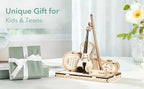 Robotime ROKR 3D Wooden Puzzle Violin Capriccio Model  DIY Gifts for Boys&Girls Easy Assembly Kits MusicalBuilding Blocks TG604K