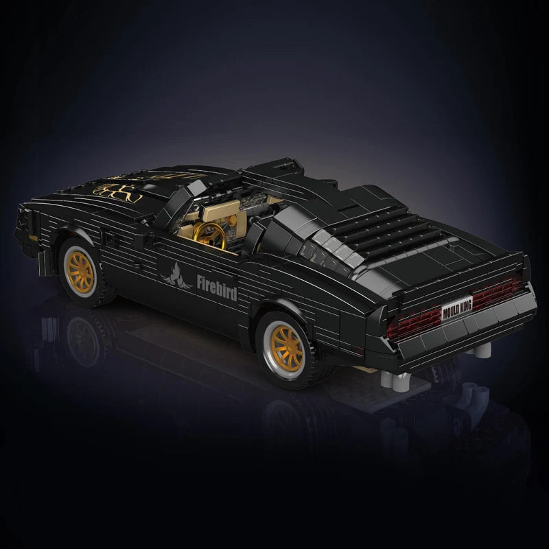 Mould King 10029 coche de juguete técnico The Black Firebird