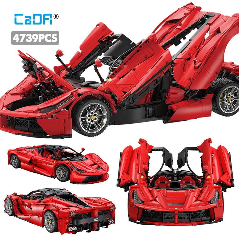 Cada 4739 Uds. Coche de carreras técnico de ciudad modelo Hypercar