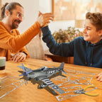 Piececool-rompecabezas 3D Kits de construcción de modelos de Metal de avión